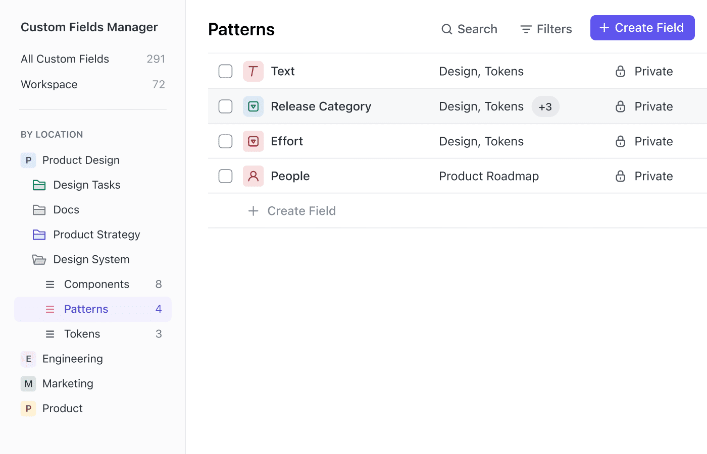 Custom Field Manager